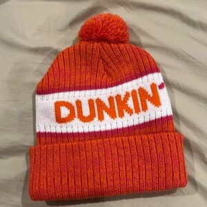 Brand new. Dunkin Donuts beanie.